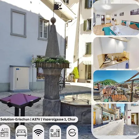 Zentral Altstadt - Bahnhofsnah - - Bernina Express - Solution-grischun Apartment *