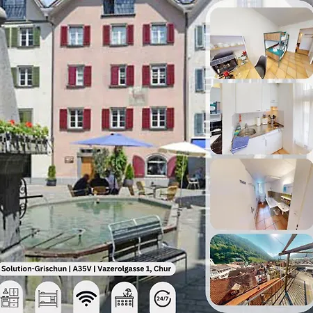 Apartment Zentral Altstadt - Bahnhofsnah - - Bernina Express - Solution-grischun *